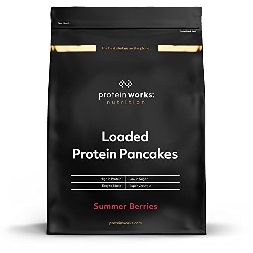 Protein Works - Loaded Protein Pancake Mix | Premium Pancake Mix | High Protein Pancakes Protein Works uk supplements