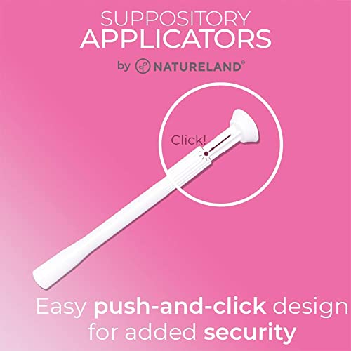 Natureland [20/40 Pack Vaginal Suppository Applicators for Women,Soft Tip Auxiliary Tool for Pills Natureland uk supplements