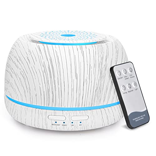 SEEDSEEL 300ML Essential Oil Diffuser, Remote Control Cool Mist Air Aromatherapy Diffuser SEEDSEEL uk supplements