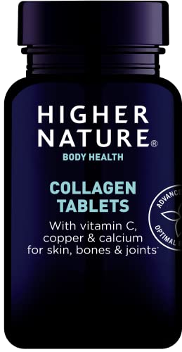 Higher Nature Collagen, High Strength - Pack of 180 (Packaging May Vary) HIGHER NATURE uk supplements