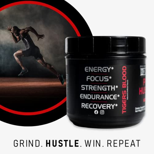 BLACKLABEL Supplements - PRE Hustle - Pre-Workout Dietary Supplement - Supports Energy BLACKLABEL Supplements uk supplements