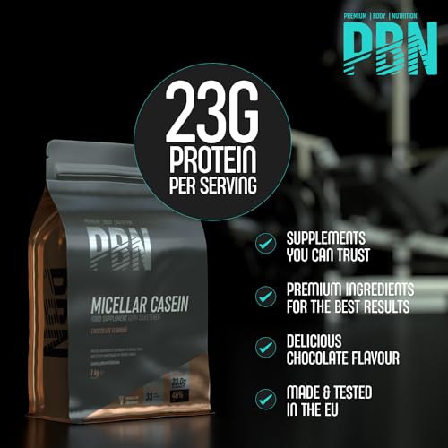 PBN - Premium Body Nutrition Micellar Casein Chocolate 1kg Pouch Premium Body Nutrition uk supplements