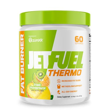 GAT SPORT JetFuel Tropic Thunderburst Thermo Powder for Fat Burning, ZumXR Caffeine GAT SPORT uk supplements