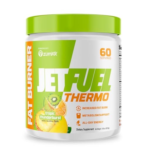 GAT SPORT JetFuel Tropic Thunderburst Thermo Powder for Fat Burning, ZumXR Caffeine GAT SPORT uk supplements