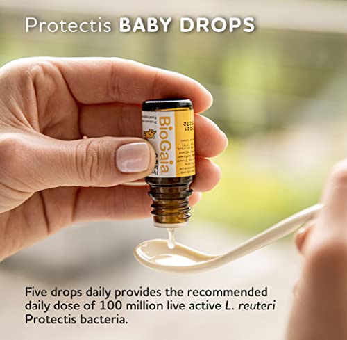 BioGaia Protectis Probiotic Drops 5ml Suitable For NewBorn Babies To Balance Baby's Gut BioGaia uk supplements