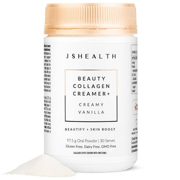 JSHealth Collagen Creamer - Vanilla Collagen Creamer for Coffee JSHealth uk supplements