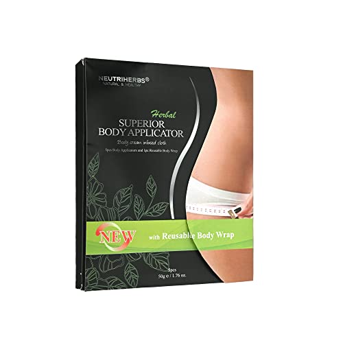 Neutriherbs Body Applicator with Wrap, Effective Nature Formula to Shape, Tone, Firm Body Neutriherbs uk supplements