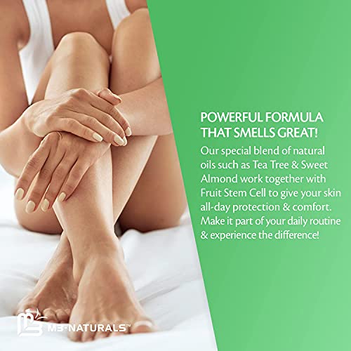 Tea Tree Oil Foot Balm - Natural Remedy for Athletes Foot, Toenail Repair M3 Naturals uk supplements