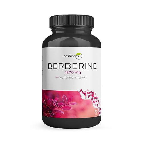Coshisensu Berberine HCI 1200mg - Premium Berberine Supplements - 60 Capsules Coshisensu uk supplements
