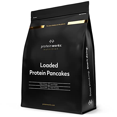Protein Works - Loaded Protein Pancake Mix | Premium Pancake Mix | High Protein Pancakes Protein Works uk supplements