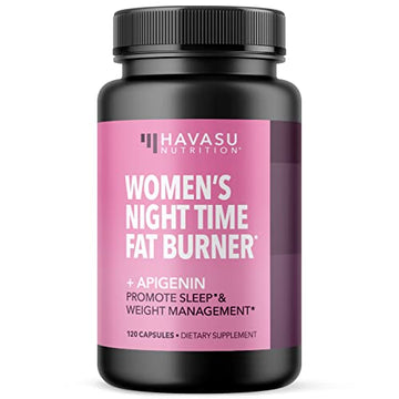 Night Time Fat Burner for Women | Weight Loss and Sleep Support Blend With Apigenin HAVASU NUTRITION uk supplements