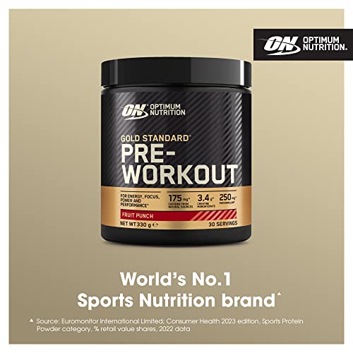 Optimum Nutrition Gold Standard Pre Workout Powder, Energy Drink with Creatine Monohy Optimum Nutrition uk supplements