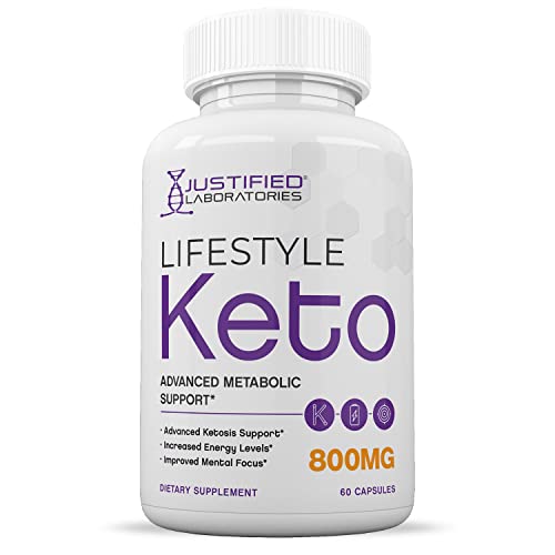 (3 Pack) Lifestyle Keto Pills 800MG Includes Patented goBHB Exogenous Ketones Advanced Justified Laboratories uk supplements