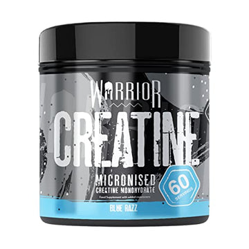 Warrior Creatine Monohydrate Powder – 300g – Micronised for Easy Mixing Warrior uk supplements