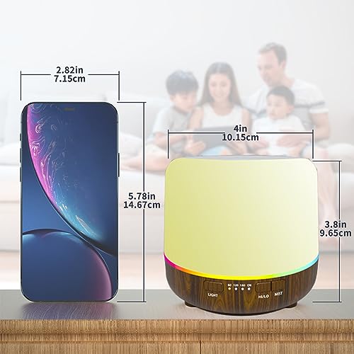Scent Essential Oil Diffuser 2 Pack Max 200 ML Ultrasonic Cool Mist Humidifiers and Aromatherapy Otheya uk supplements