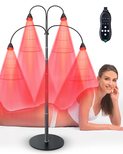 YMM Update Red Light Therapy for Body, All Metal Red Light Therapy Device with Stand, 660nm YMM uk supplements
