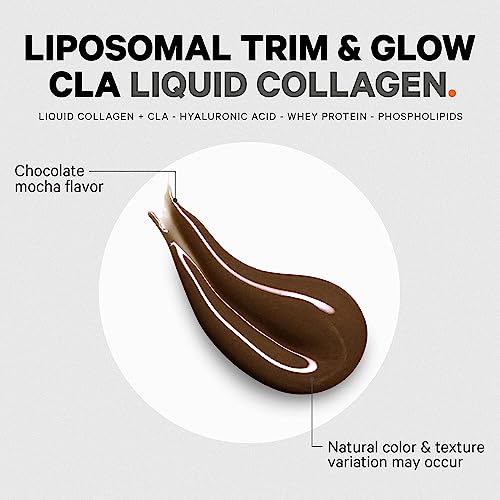 Codeage Liquid Collagen Supplement Chocolate Flavor, Beauty Trim & Glow Liposomal Codeage uk supplements