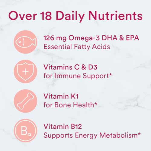 SmartyPants Women's Multivitamin Gummies: Omega 3 Fish Oil (EPA/DHA), Methylfolate SmartyPants uk supplements
