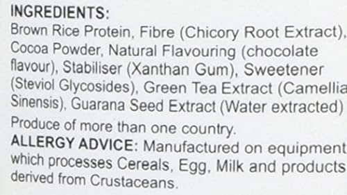Specialist Supplements RiceNourish Chocolate Flavour Protein Powder 500g Specialist Supplements uk supplements