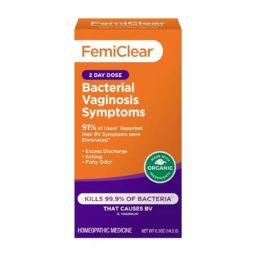 FemiClear (BV) Symptoms - Vaginal Ointment for Fishy Odor, Excess Discharge, Itching & Discomfort FemiClear uk supplements