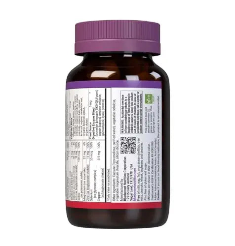 BlueBonnet Nutrition Ladies One Vegetable Capsule, Whole Food Multiple, K2, Organic Vegetable, Energy, Vitality BlueBonnet uk supplements
