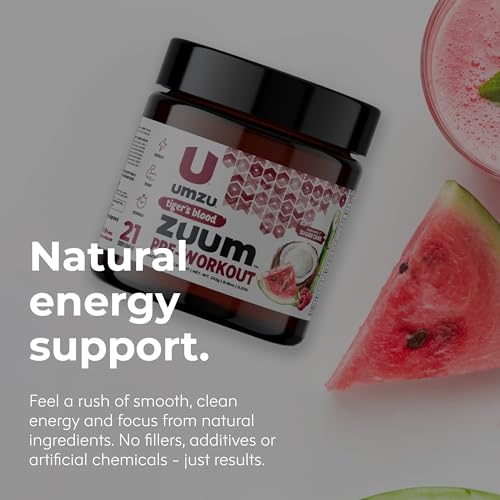 UMZU Zuum Pre-Workout - Energy, Pump & Endurance - with B-Vitamin Complex UMZU uk supplements
