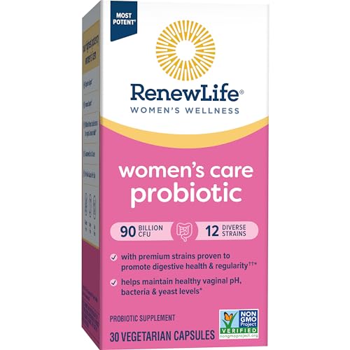 Renew Life Women's Probiotic Capsules, Supports Vaginal, Urinary, Digestive and Immune Renew Life uk supplements
