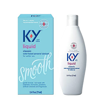 K-Y Liquid Personal Water Based Lubricant, 2.5 oz K-Y uk supplements