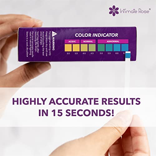 Intimate Rose Boric Acid Suppositories and pH Test Strips for Women (50 Strips) Bundle. Intimate Rose uk supplements