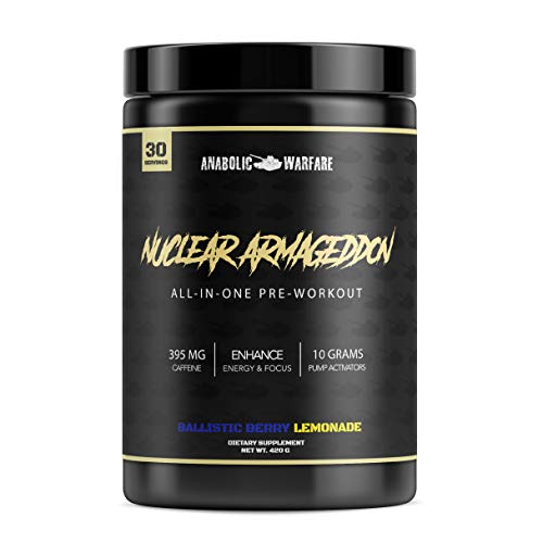 Anabolic Warfare Nuclear Armageddon Pre Workout Powder Pre-Workout for Men Anabolic Warfare uk supplements