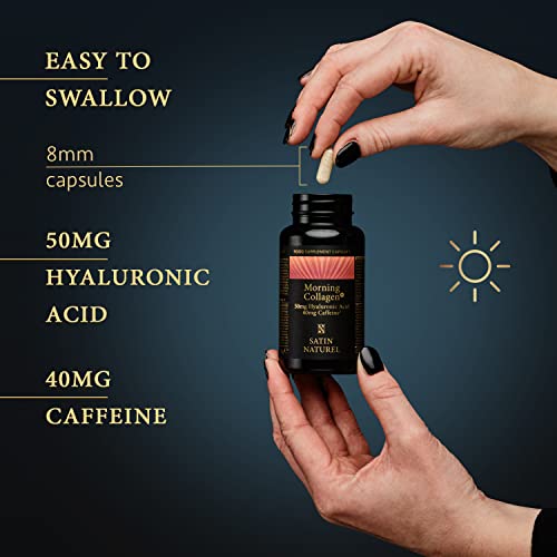 Marine Collagen - 60 Capsules of Type 1 Hydrolysed Marine Collagen SatinNaturel uk supplements