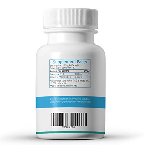 Co Enzyme Q10 CoQ10 300mg 60 Capsules - Superior Naturally Fermented Trans Form swiss bioenergetics uk supplements