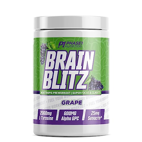 Phase One Nutrition Brain Blitz, Grape - 20 Servings Phase One Nutrition uk supplements