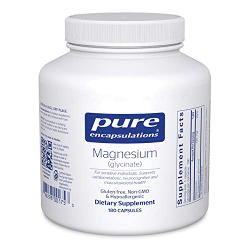 Pure Encapsulations Magnesium (Glycinate) - Supplement to Support Stress Relief, Sleep Pure Encapsulations uk supplements