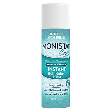 Monistat Instant Itch Relief Spray for Women, Maximum Strength Feminine Itch Care, 2 oz Monistat uk supplements