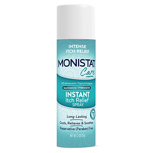 Monistat Instant Itch Relief Spray for Women, Maximum Strength Feminine Itch Care, 2 oz Monistat uk supplements