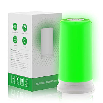 Green Light Lamp for Migraines,Mood Light Therapy Lamp 10000 Lux,Narrow Band Green LEDs KTS uk supplements
