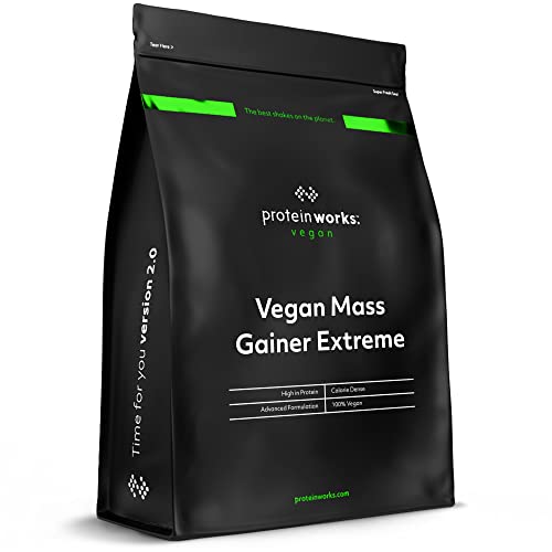 Protein Works - Vegan Mass Gainer Extreme | High Calorie Protein Powder | Weight Gainer Protein Works uk supplements