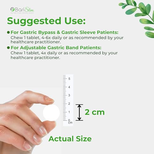 BariSlim Bariatric Calcium Citrate with Magnesium and Vitamin D Tabs - 500 mg of Calcium BariSlim uk supplements