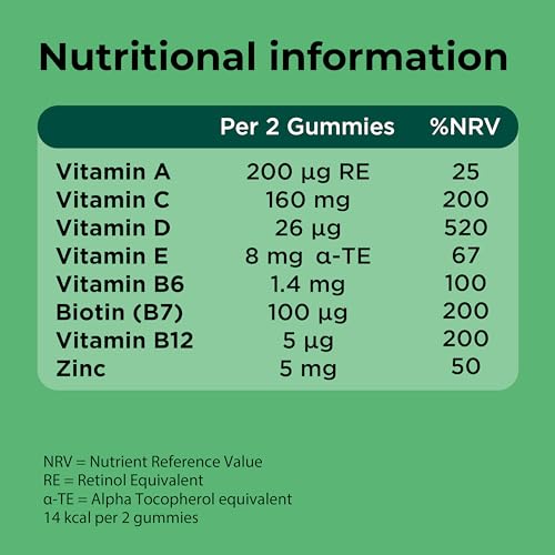 Berocca Immuno Gummy Vitamins, Orange Flavour, Bursting with Immune System Berocca uk supplements