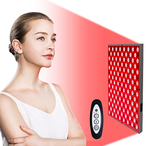 TherapSky Red Light Therapy Device 45W LED Red Infrared Light Therapy Lamp w/Remote Control and Timer therapsky uk supplements
