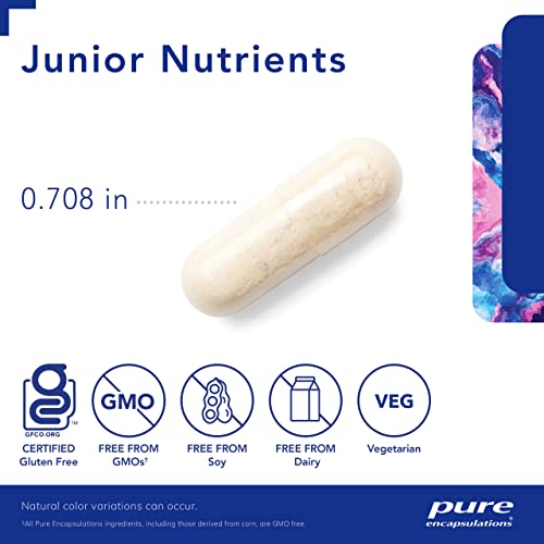 Pure Encapsulations Junior Nutrients, 120 Capsules Pure Encapsulations uk supplements