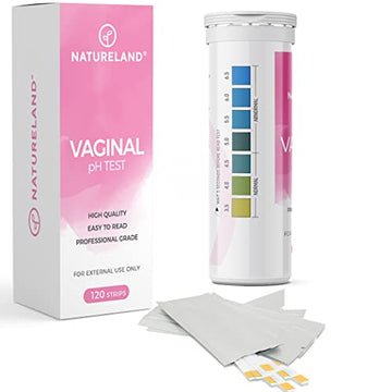 Natureland Vaginal Health pH Test Strips, Feminine pH Test, Value Pack Natureland uk supplements