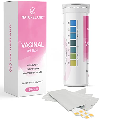 Natureland Vaginal Health pH Test Strips, Feminine pH Test, Value Pack Natureland uk supplements
