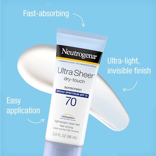 Neutrogena Ultra Sheer Dry-Touch Water Resistant and Non-Greasy Sunscreen Neutrogena uk supplements