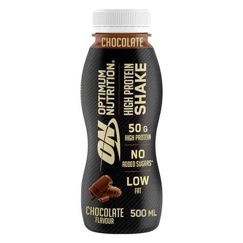 Optimum Nutrition High Protein Shake Bottles, Ready To Drink Healthy Snacks, No added Optimum Nutrition uk supplements