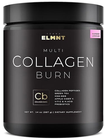 Super Collagen Burn - Premium Multi Collagen Powder for Women Weight Loss & Beauty TERRA ELMNT uk supplements