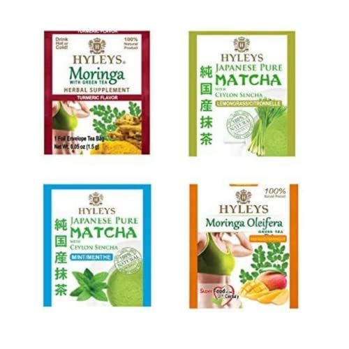 12 Pack of Hyleys Wellness 14 Days Cleanse Kit - 42 Tea Bags (100% Natural, Sugar Free HYLEYS uk supplements
