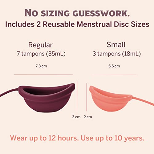 Pixie Menstrual Disc Kit - Best Period Disc Starter Kit - 2 Discs, 20 Wipes, Wash, Lube, Public Restroom Pixie Cup uk supplements