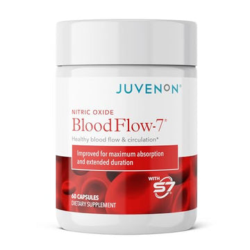 Juvenon BloodFlow-7 Nitric Oxide Supplement with Nitrosigine Juvenon uk supplements